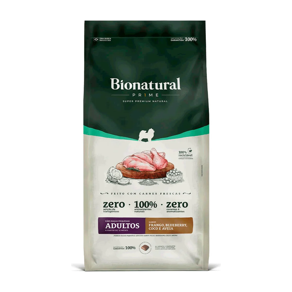 Embalagem da ração Bionatural Prime