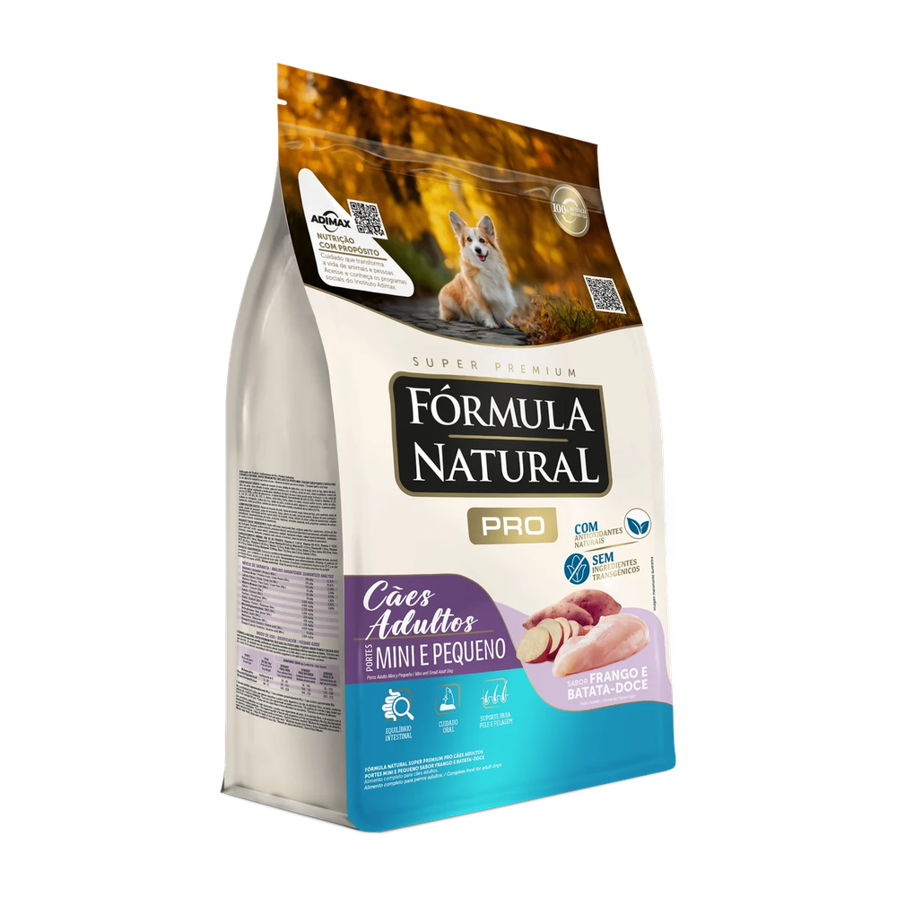 Embalagem da ração Fórmula Natural Pro